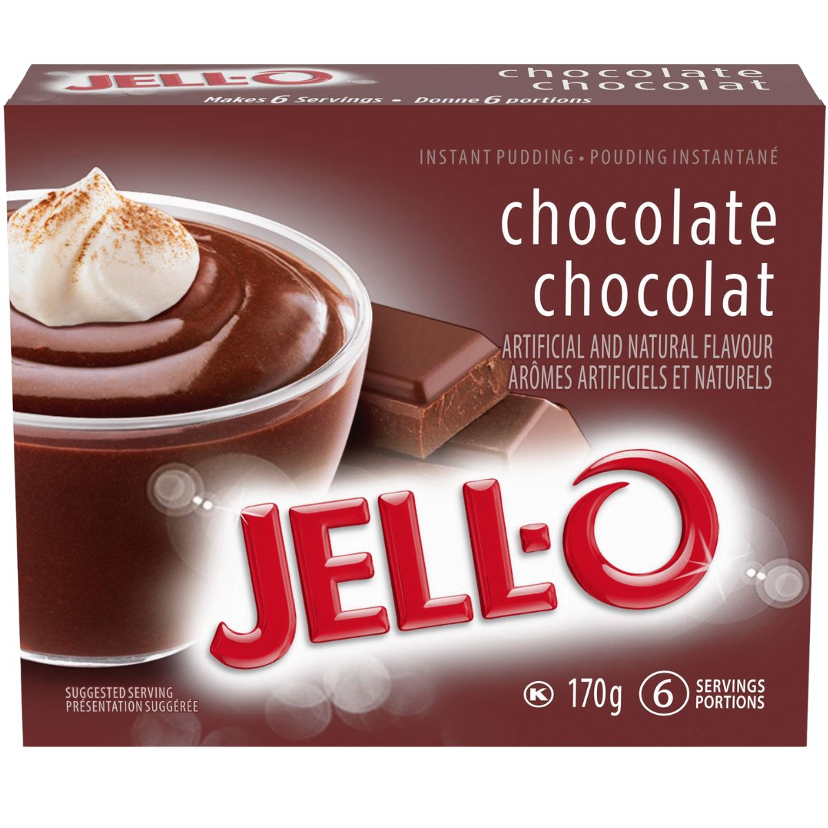 Κρέμα Στιγμής Σοκολάτα Jell-o Chocolate Instant Pudding