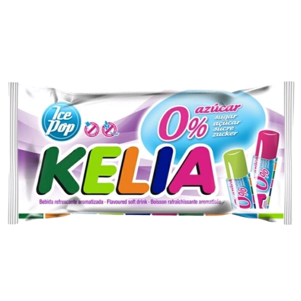 Γρανίτες Φρούτων Χωρίς Ζάχαρη Kelia No Sugar Ice Pops Fruit Flavours 540ml