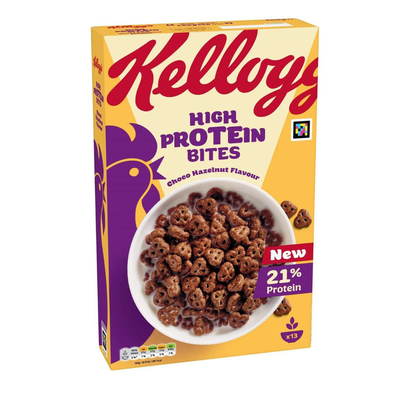 Δημητριακά Kelloggs High Protein Bites Choco Hazelnut