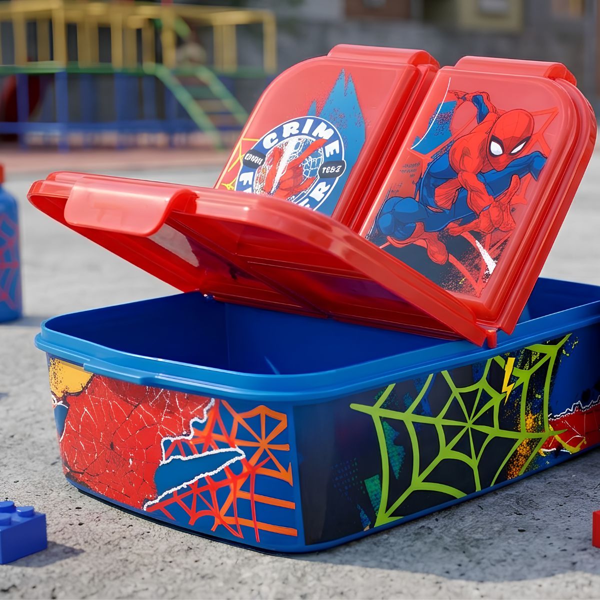 Φαγητοδοχείο Παιδικό Με Σχέδιο Spiderman