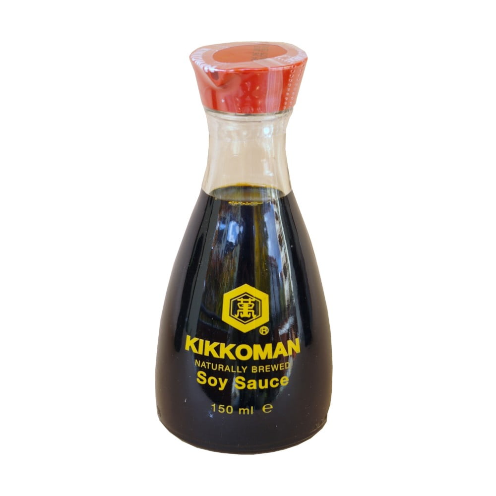 Σάλτσα Σόγιας Kikkoman Soy Sauce Naturally Brewed Vegan Dispenser 150ml