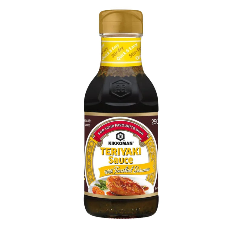 Σάλτσα Τεριγιάκι με Σουσάμι Kikkoman Teriyaki Sauce with Toasted Sesame