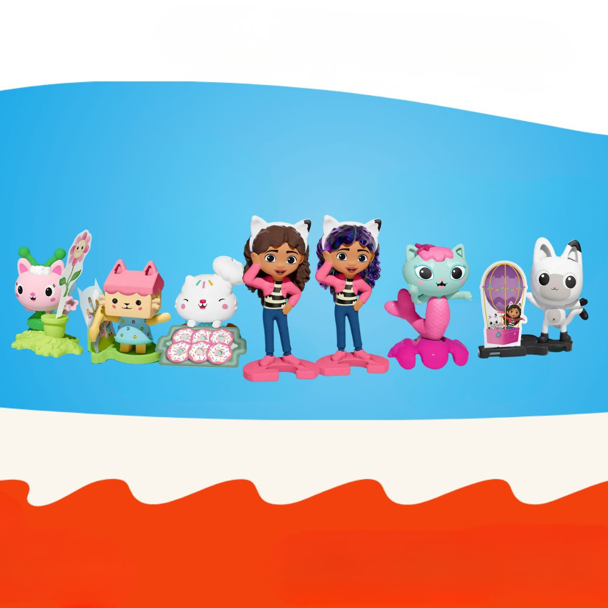 Σοκολατένια Αυγά με Διπλή Έκπληξη Kinder Limited Edition Gabbys Dollhouse Surprise Egg