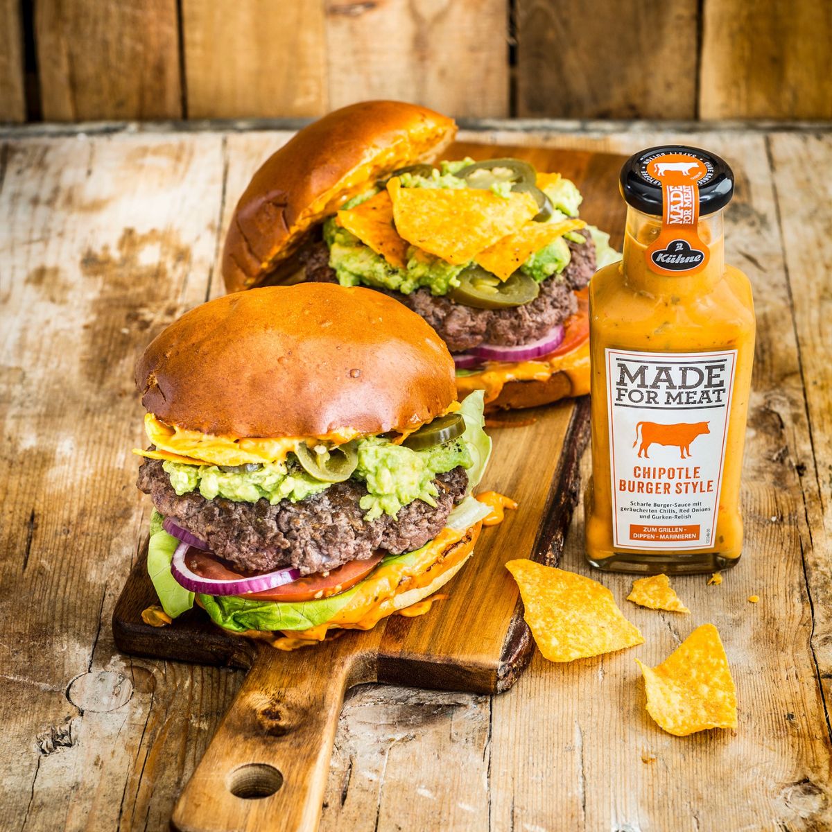 Σάλτσα Kuhne Made For Meat Chipotle Burger Style