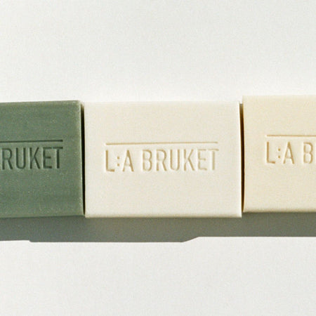 Σαπούνι Απολέπισης Πoδιών LA Bruket Exfoliating Bar Soap Foot Scrub Peppermint