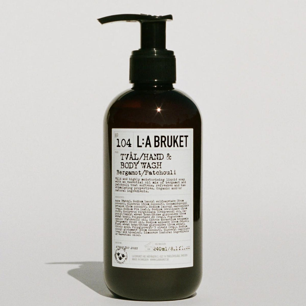 Αφρόλουτρο LA Bruket Body Wash Bergamot and Patchouli