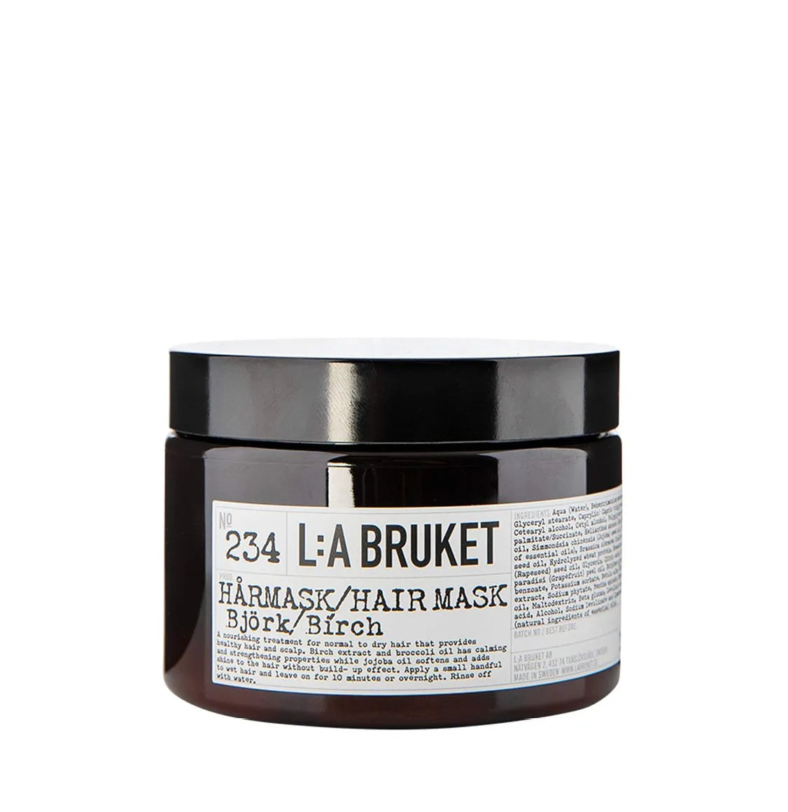 LA Bruket Nourishing Hair Mask Birch