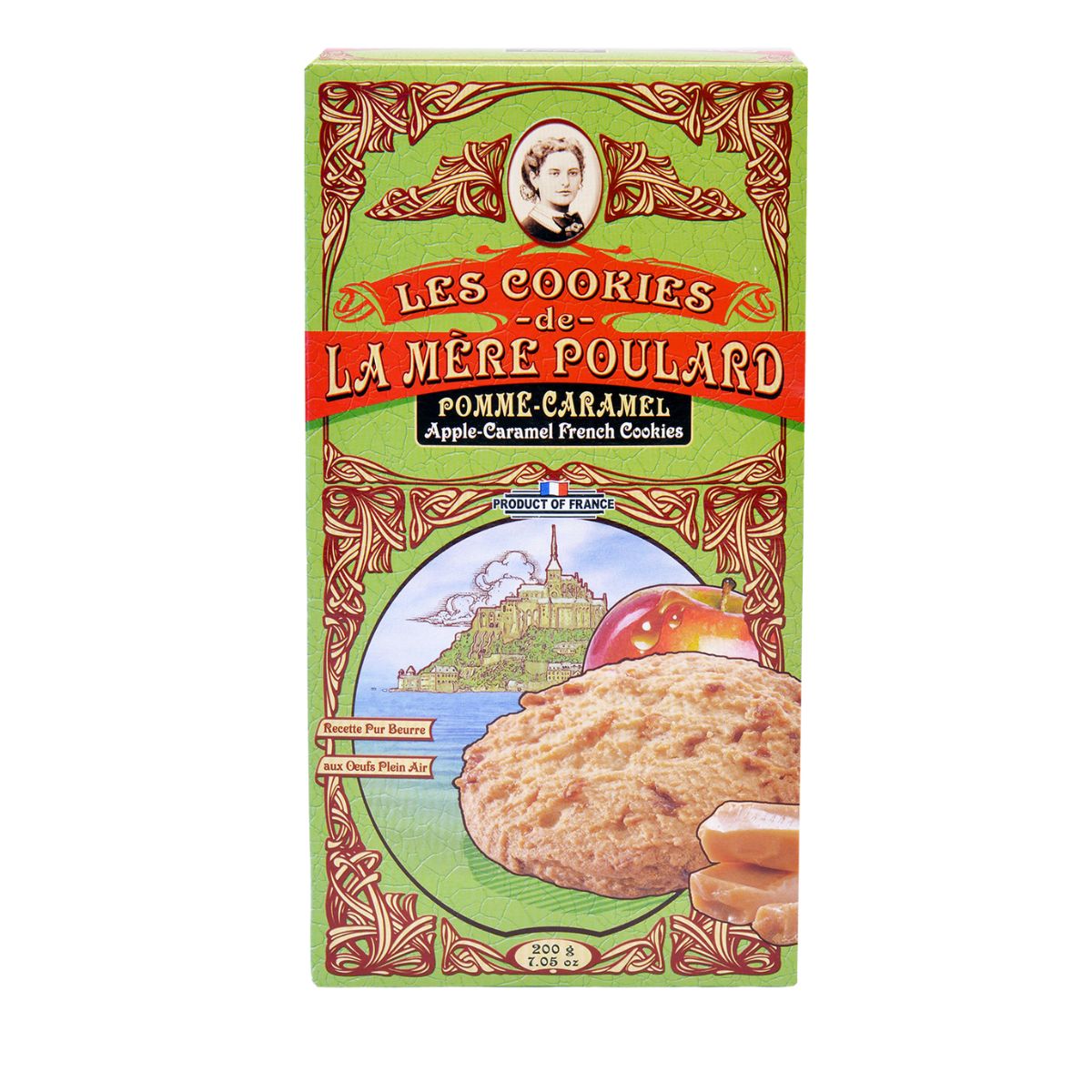 Μπισκότα Βουτύρου Με Μήλο Και Καραμέλα La Mere Poulard Les Cookies Pomme Caramel