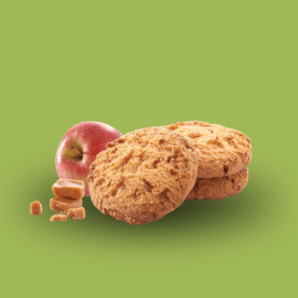 Μπισκότα Βουτύρου Με Μήλο Και Καραμέλα La Mere Poulard Les Cookies Pomme Caramel