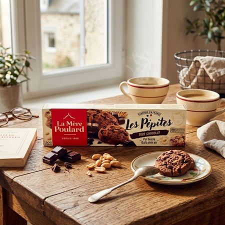 Μπισκότα Βουτύρου με Σοκολάτα La Mere Poulard Les Pepites Tout Chocolat