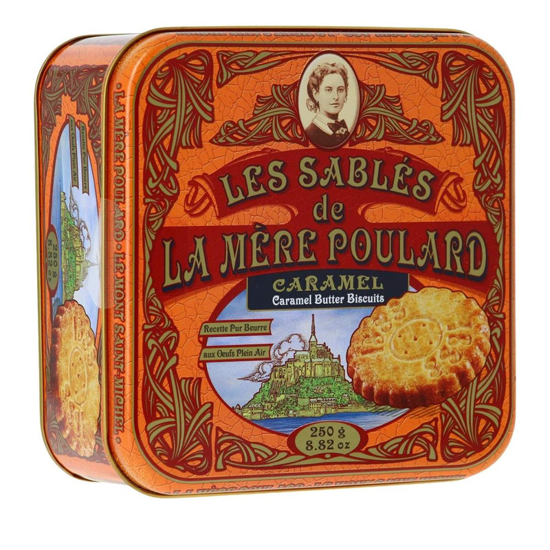 Μπισκότα Βουτύρου La Mere Poulard Les Sables Caramel Coffret