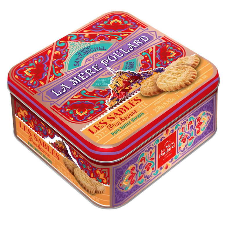 Μπισκότα Βουτύρου La Mere Poulard Pure Butter Biscuits Coffret