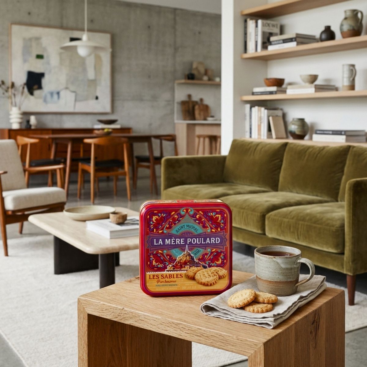 Μπισκότα Βουτύρου La Mere Poulard Pure Butter Biscuits Coffret