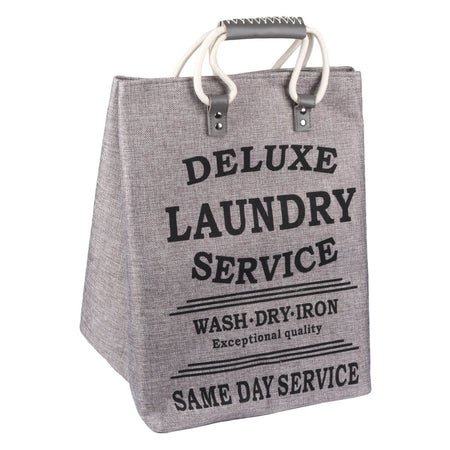 Laundry Basket 46lt Deluxe Laundry Service 32x32x45cm-A