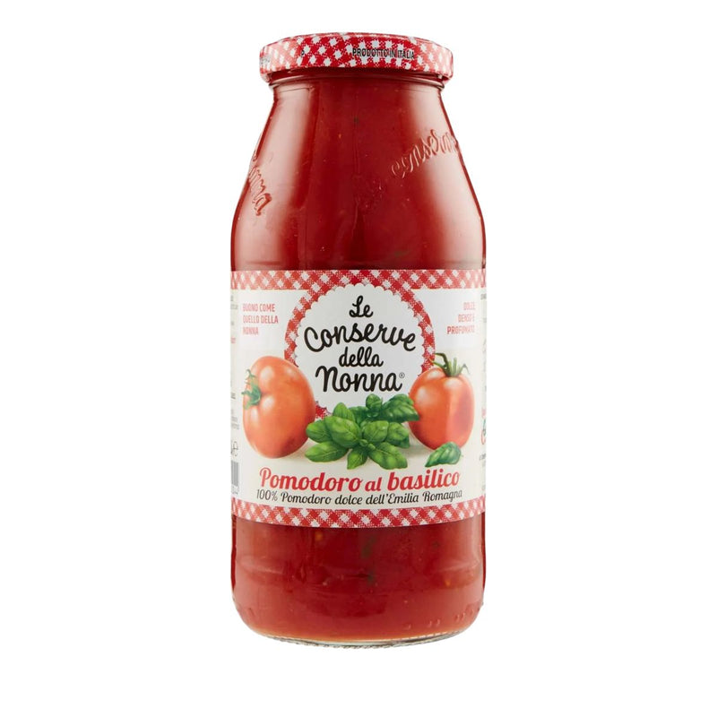 Χυμός Τομάτας Με Βασιλικό Le Conserve Della Nonna Pomodoro Al Basilico