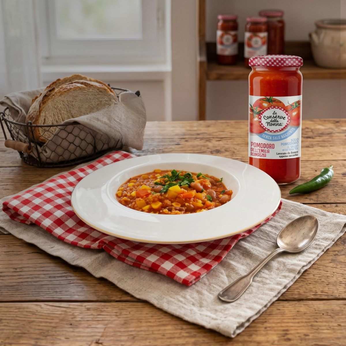 Σάλτσα Ντομάτας Χωρίς Αλάτι Le Conserve Della Nonna Senza Sale Pomodoro