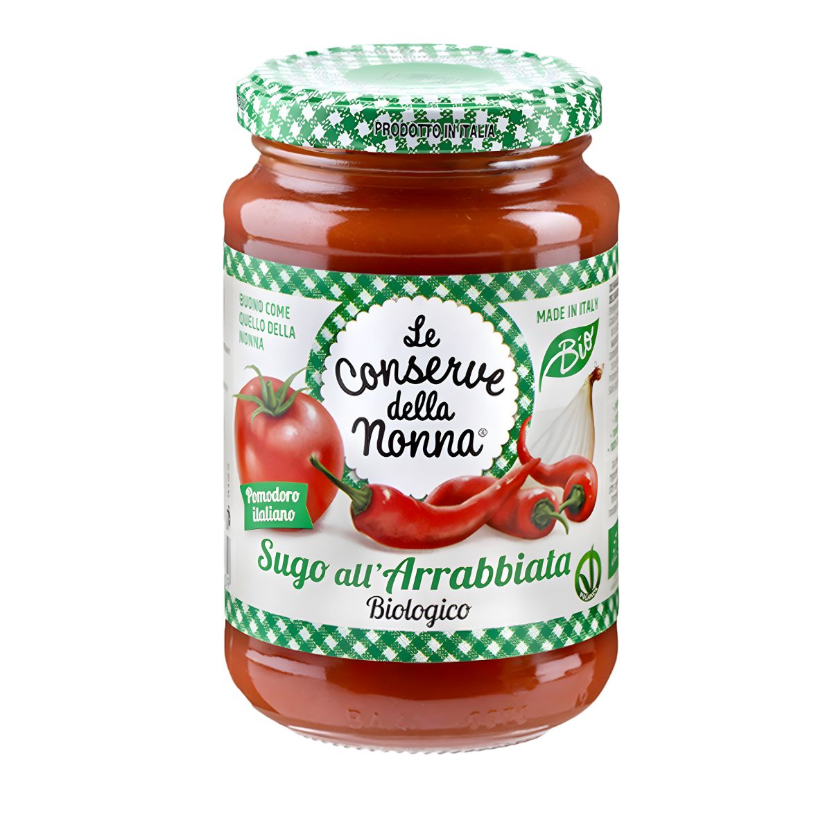 Σάλτσα Ντομάτας με Γλυκιές και Τσίλι Πιπεριές Le Conserve Della Nonna Sugo All' Arrabiata