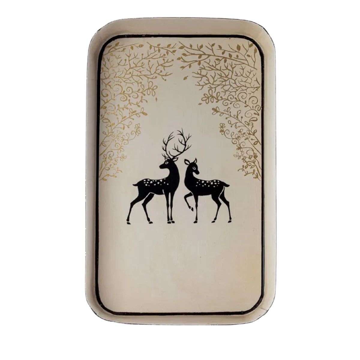 Δίσκος Les Ottomans Iron Tray Reindeers