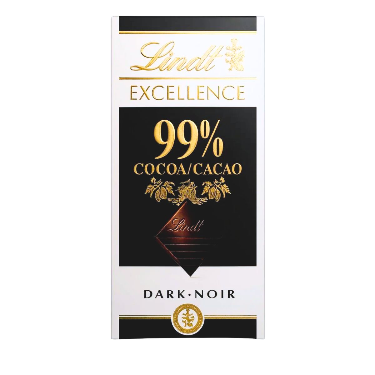 Σοκολάτα Υγείας Lindt Excellence 99% Cocoa Noir Absolu Chocolate