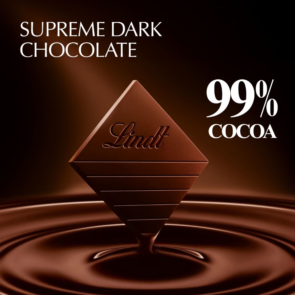 Σοκολάτα Υγείας Lindt Excellence 99% Cocoa Noir Absolu Chocolate