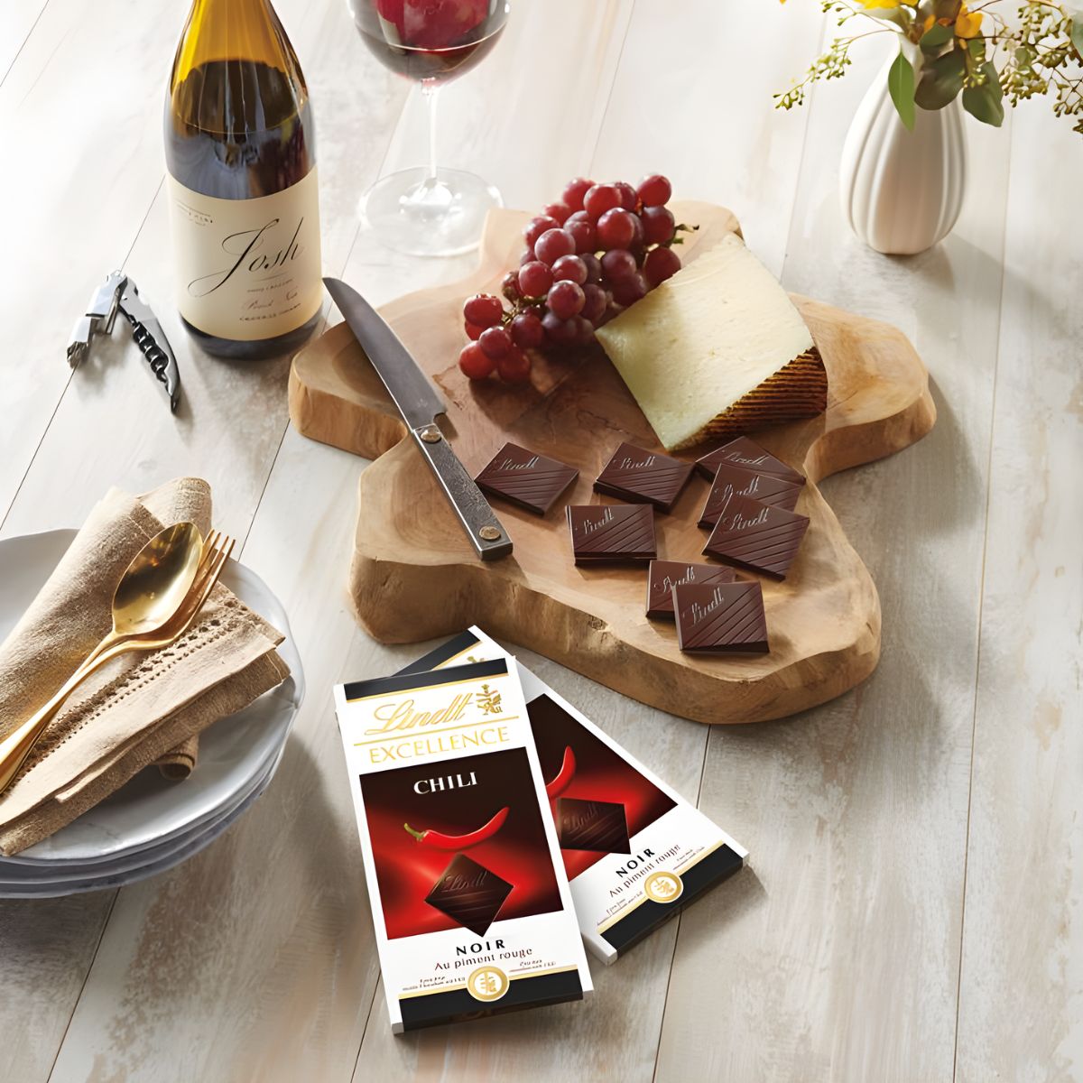 Σοκολάτα Υγείας με Τσίλι Lindt Excellence Chili Dark Chocolate