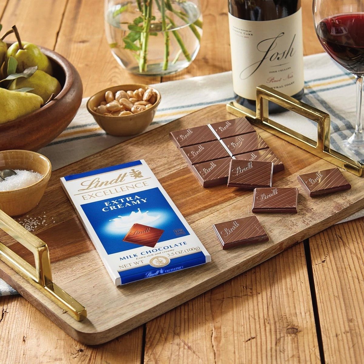 Σοκολάτα Γάλακτος Lindt Excellence Extra Creamy Milk Chocolate