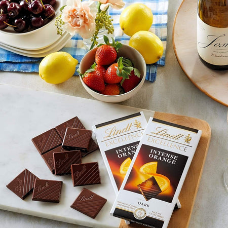 Σοκολάτα Υγείας με Πορτοκάλι Lindt Excellence Intense Orange Dark Chocolate