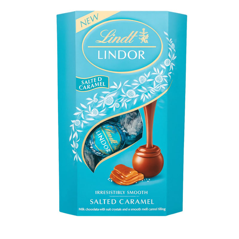 Σοκολατάκια Γάλακτος Lindt Lindor Salted Caramel Milk Chocolates