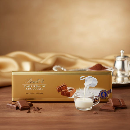 Ελβετική Σοκολάτα Γάλακτος Lindt Swiss Premium Chocolate Extra Milk