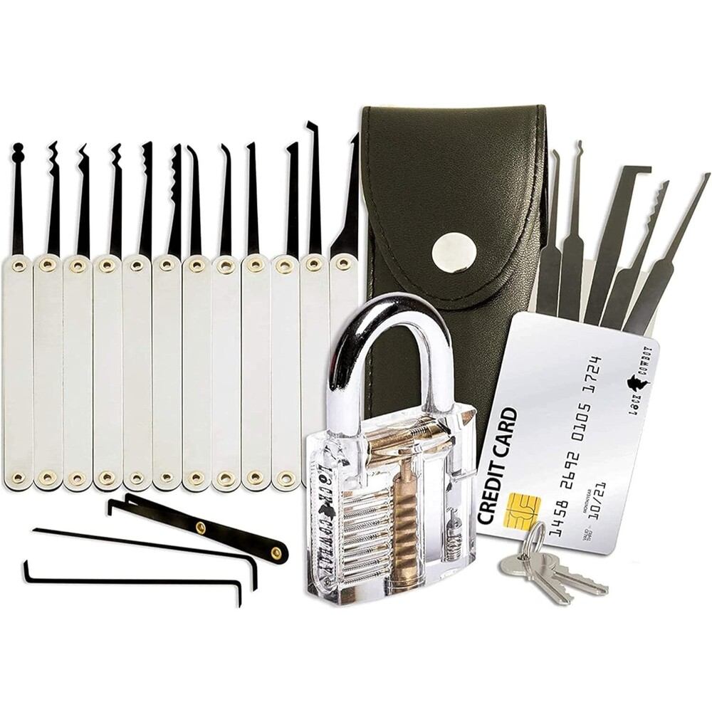 Σετ Εργαλείων Ξεκλείδωμα Κλειδαριών LockCowboy Lock Pick Set 20 Τεμαχίων