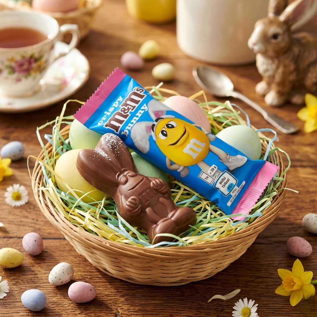 Πασχαλινή Σοκολάτα M&M’s Crispy Chocolate Bunny