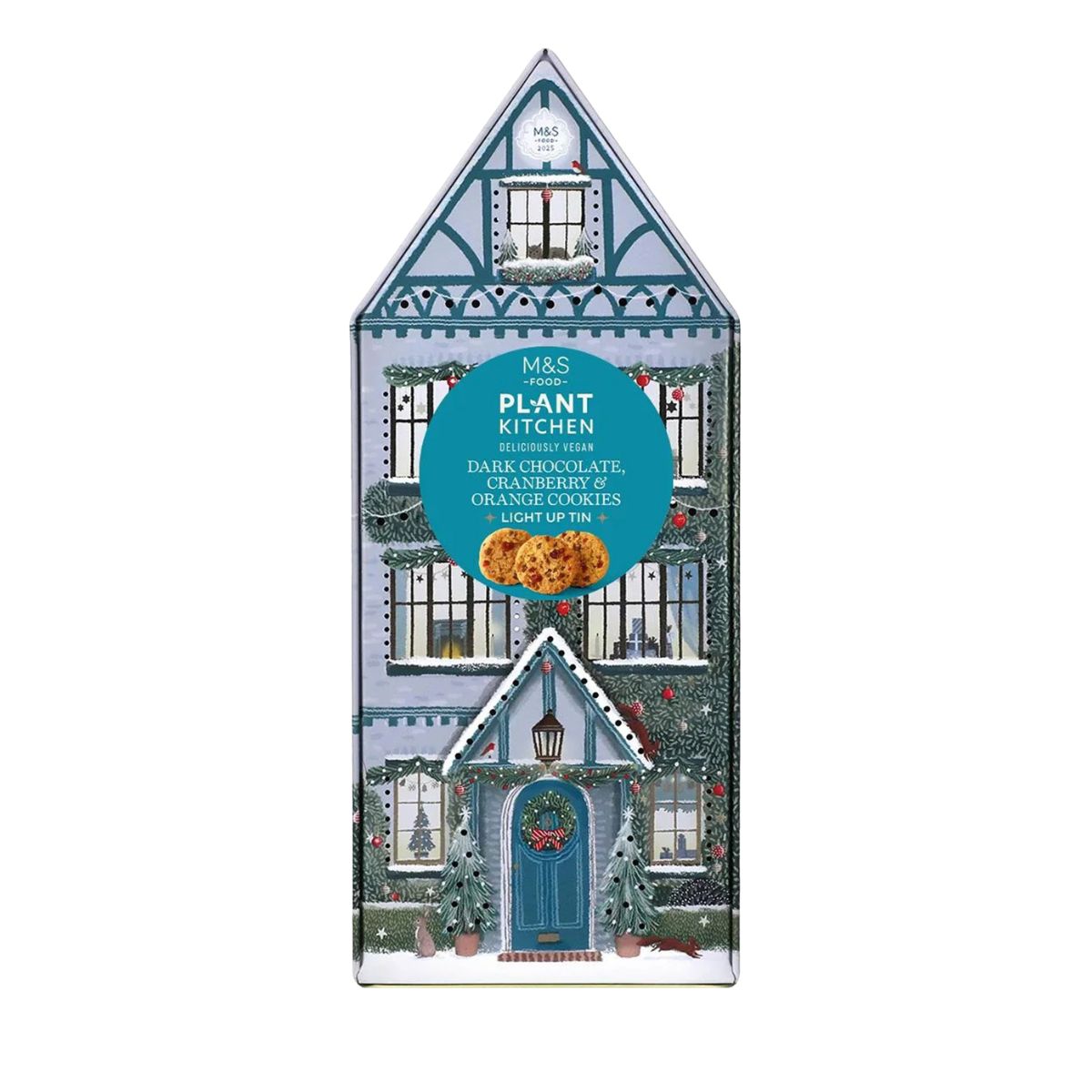 Μπισκότα Marks and Spencer Plant Kitchen Dark Chocolate Cranberry Orange