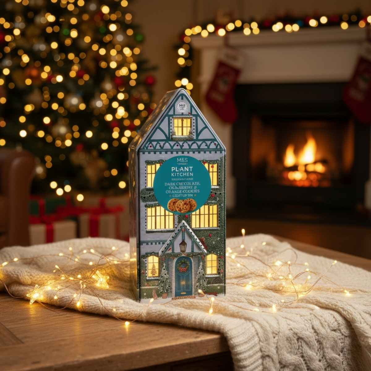 Μπισκότα Marks and Spencer Plant Kitchen Dark Chocolate Cranberry Orange