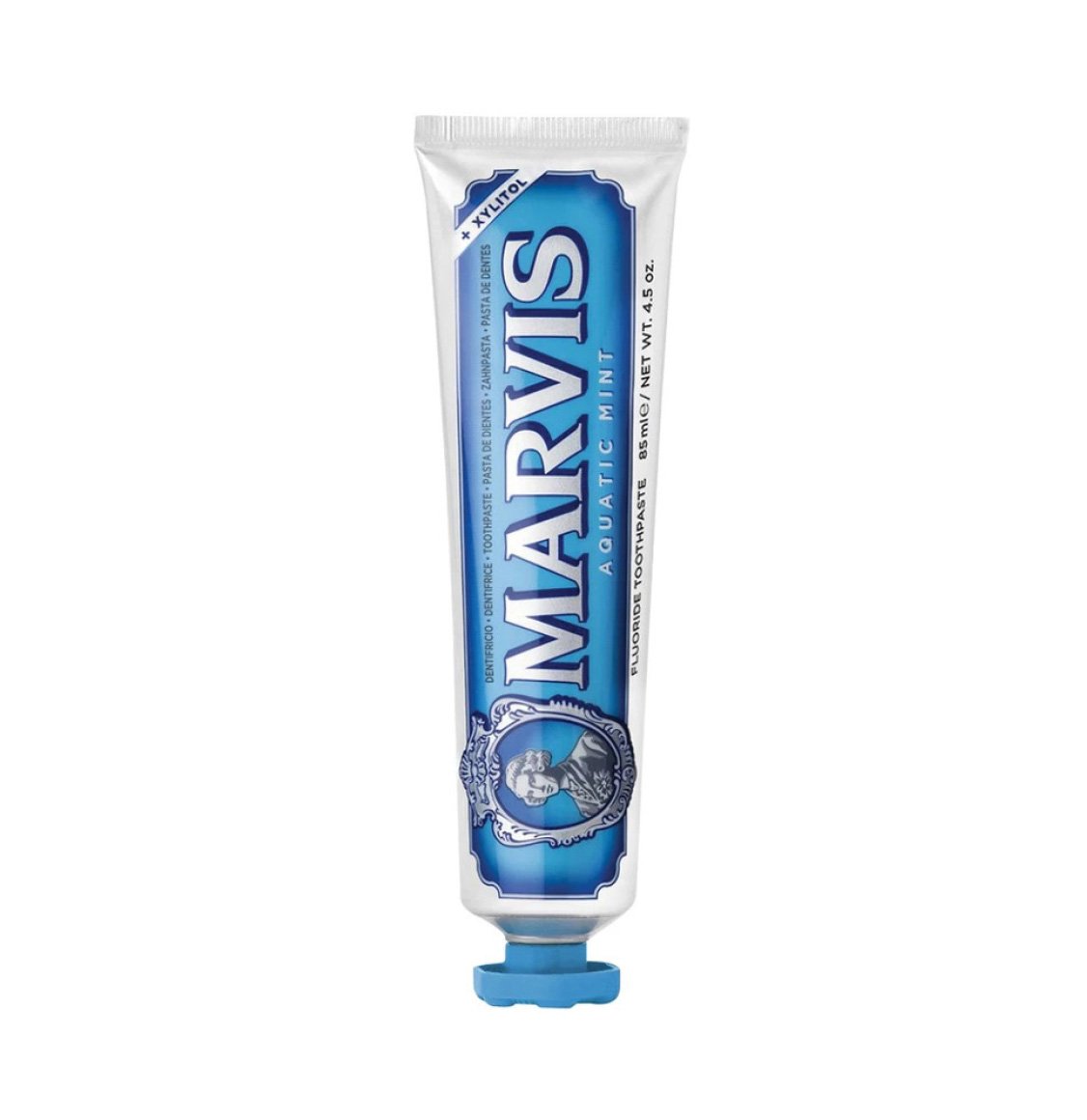 Marvis Aquatic Mint Toothpaste With Xylitol 85ml-A