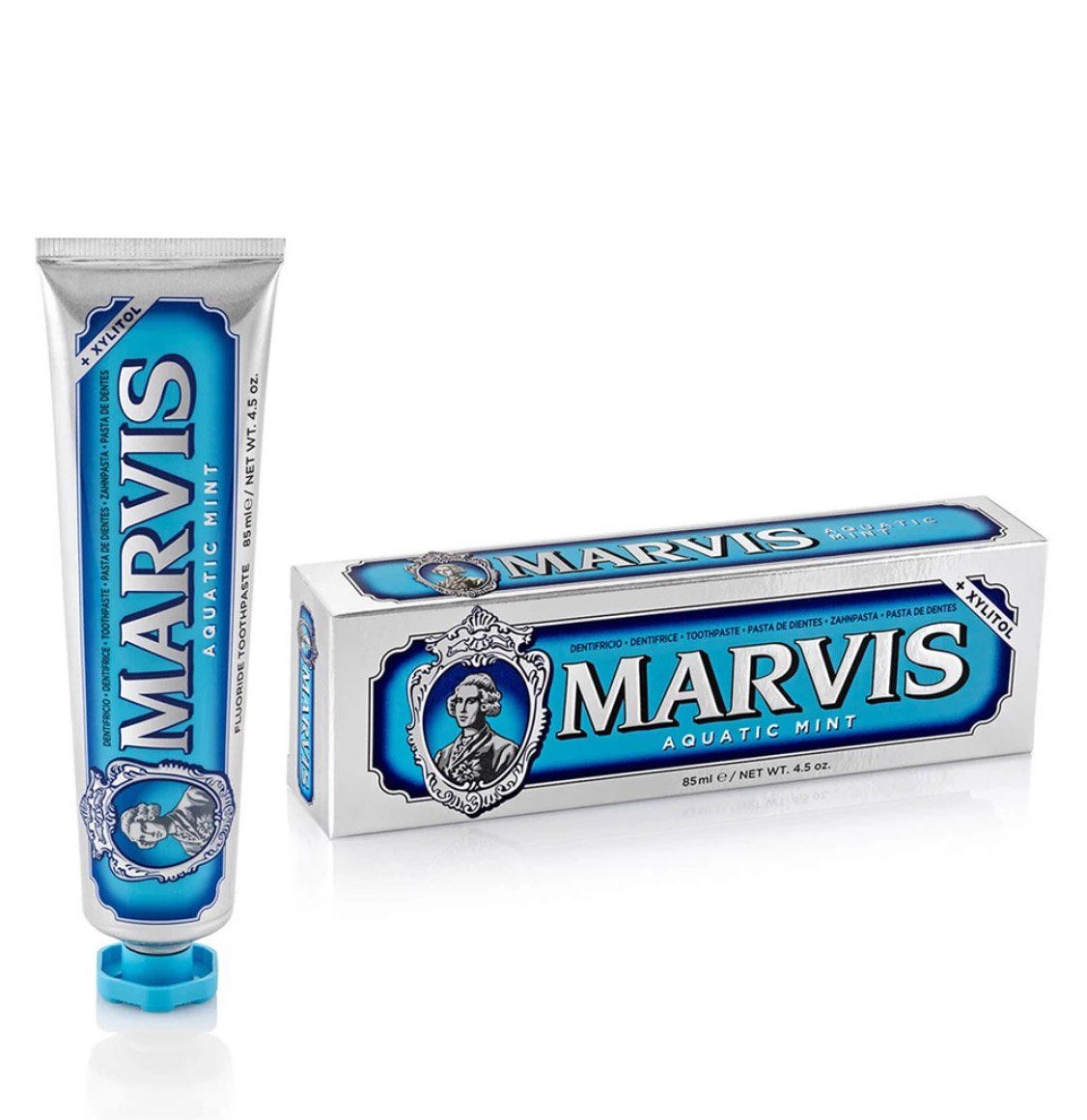 Marvis Aquatic Mint Toothpaste With Xylitol 85ml-C