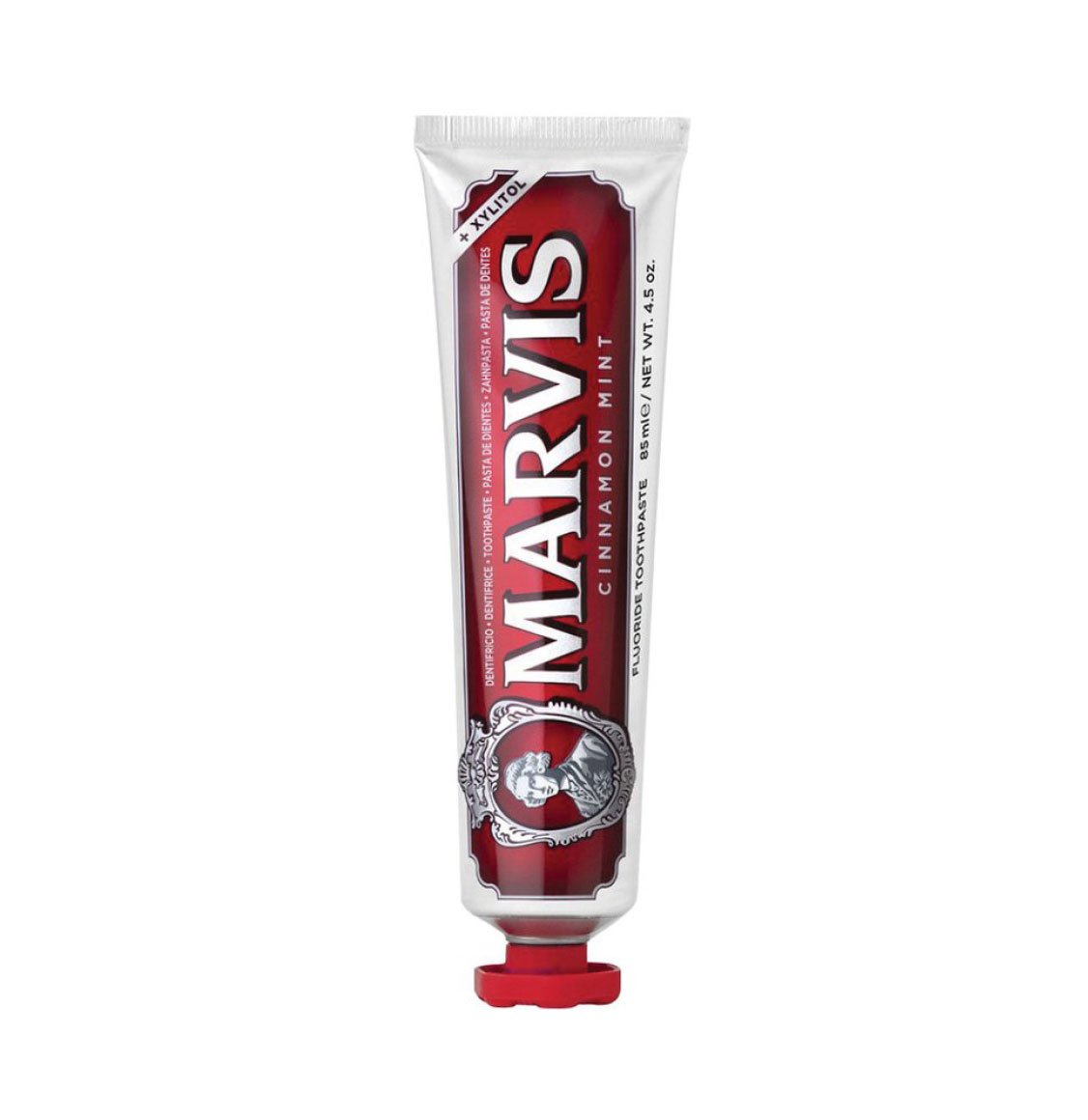 Marvis Cinnamon Mint Toothpaste With Xylitol 85ml-A