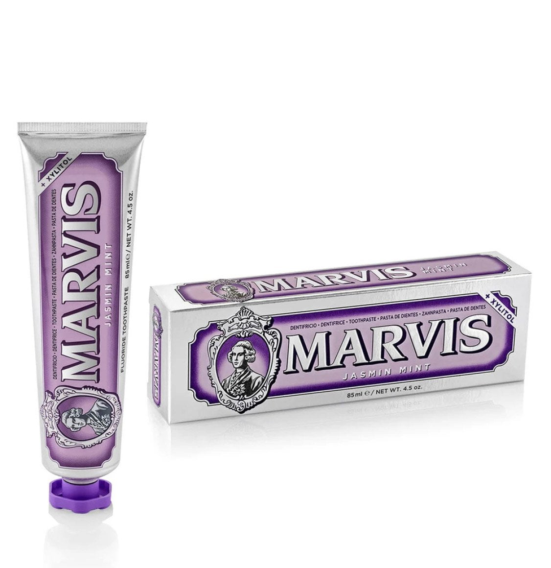 Marvis Jasmin Mint Toothpaste With Xylitol 85ml-C