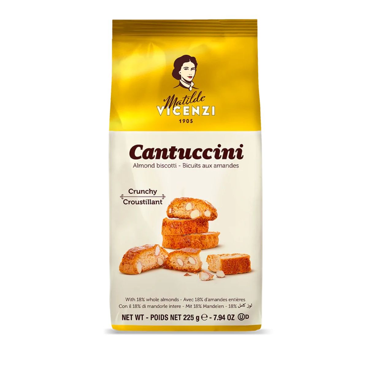 Μπισκότα με Αμύγδαλο Cantucci Matilde Vicenzi Cantuccini