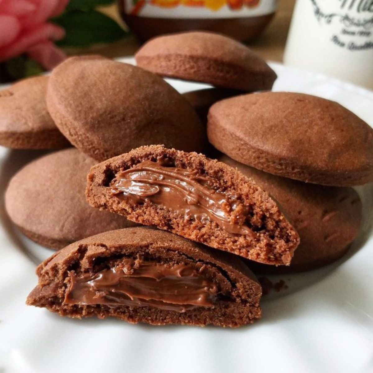 Μπισκότα Γεμιστά Matilde Vicenzi Grisbi Hazelnut