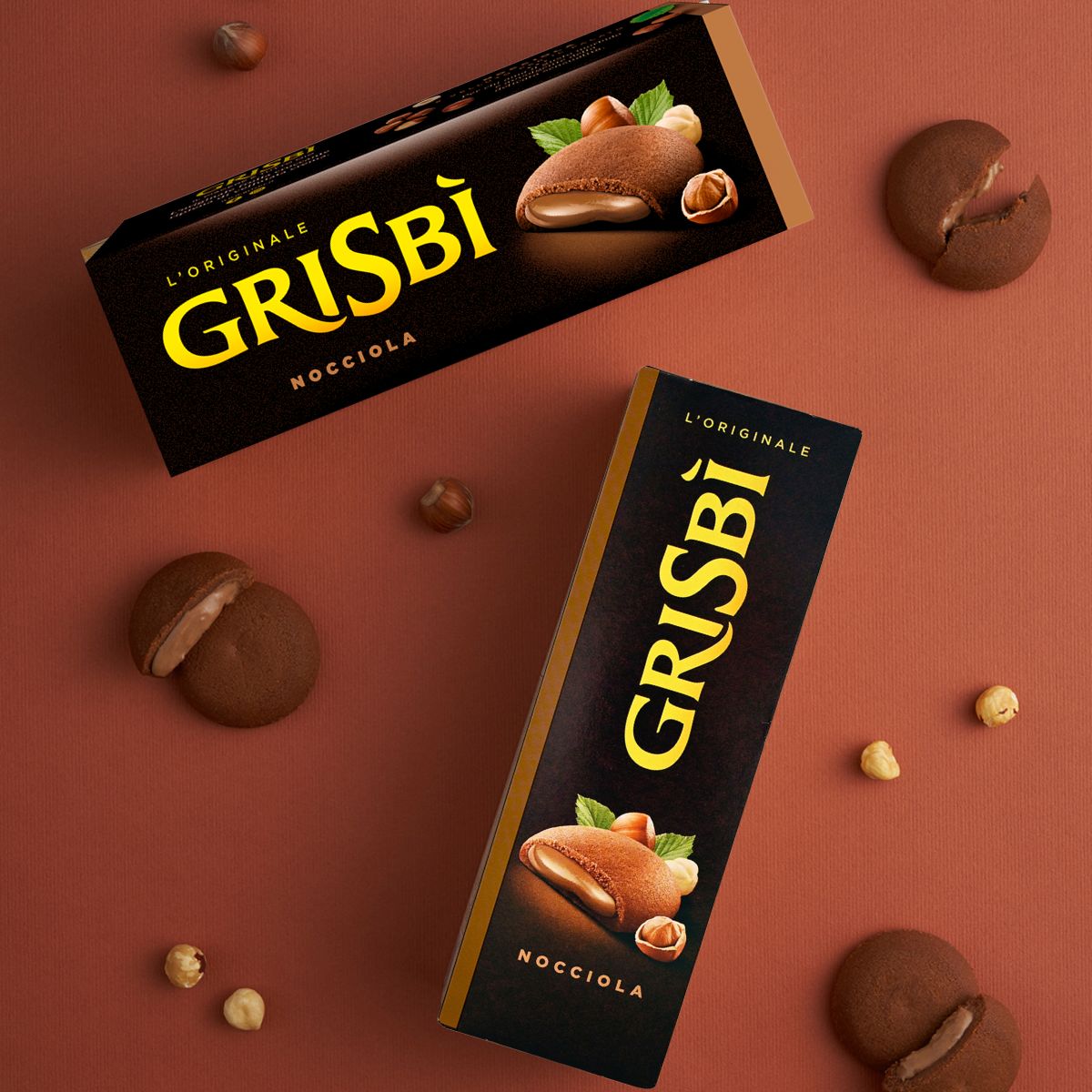 Μπισκότα Γεμιστά Matilde Vicenzi Grisbi Hazelnut