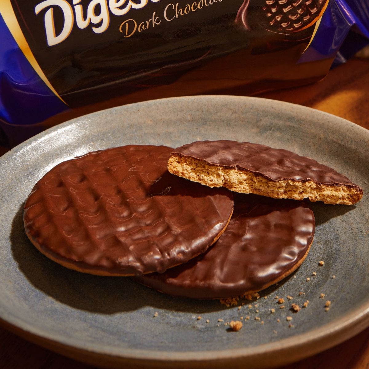 Μπισκότα McVities Digestives Dark Chocolate
