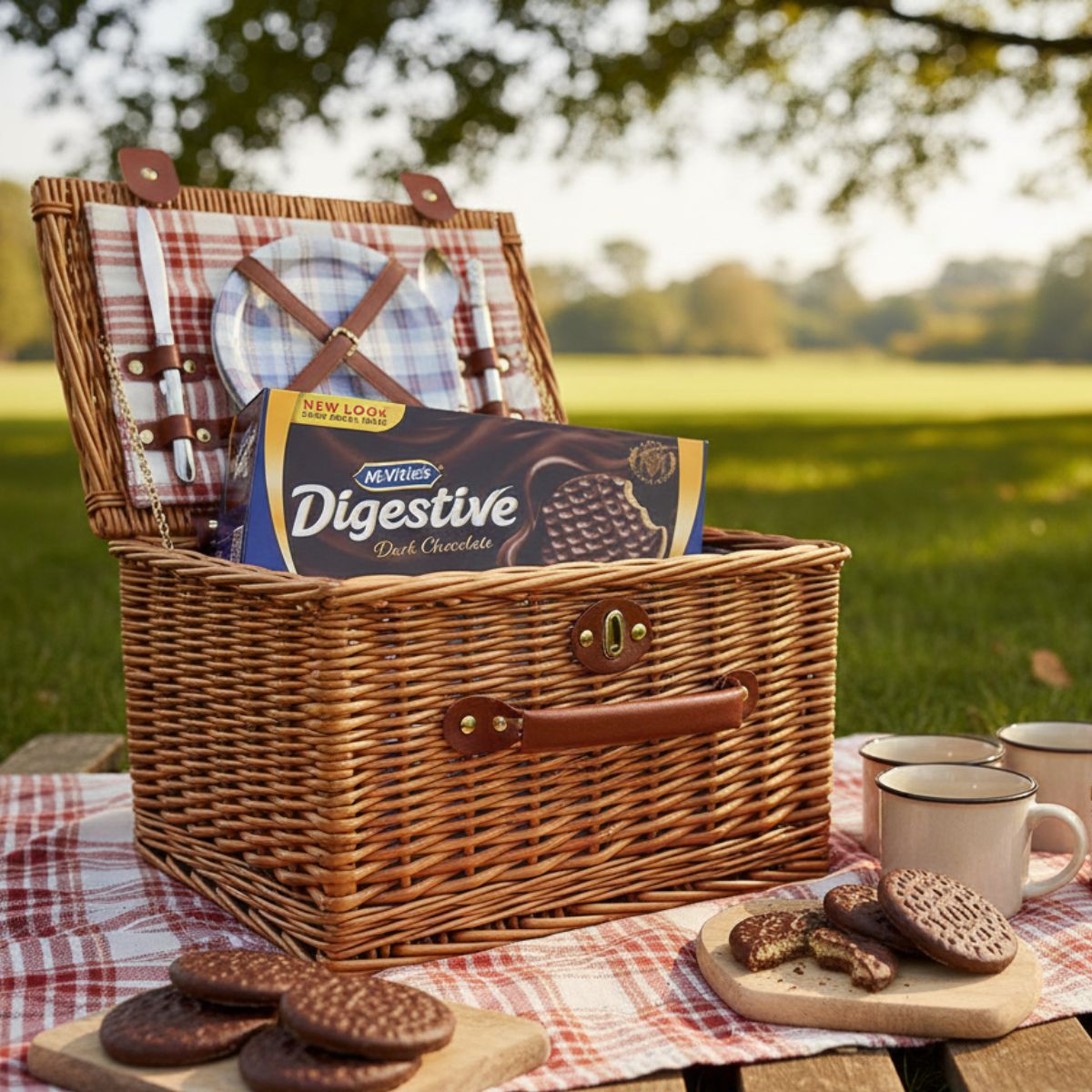 Μπισκότα McVities Digestives Dark Chocolate