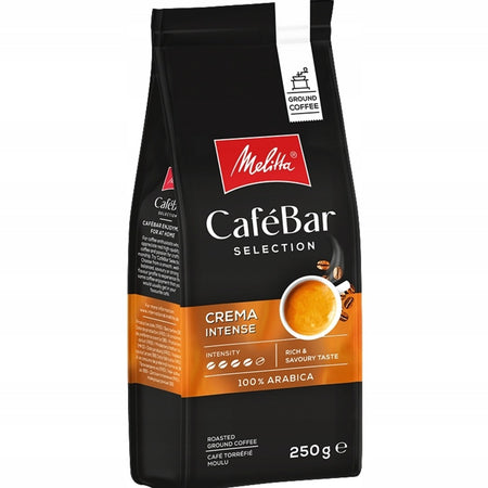 Melitta CafeBar Slection Crema Intense Roasted Ground Coffee 250g-B