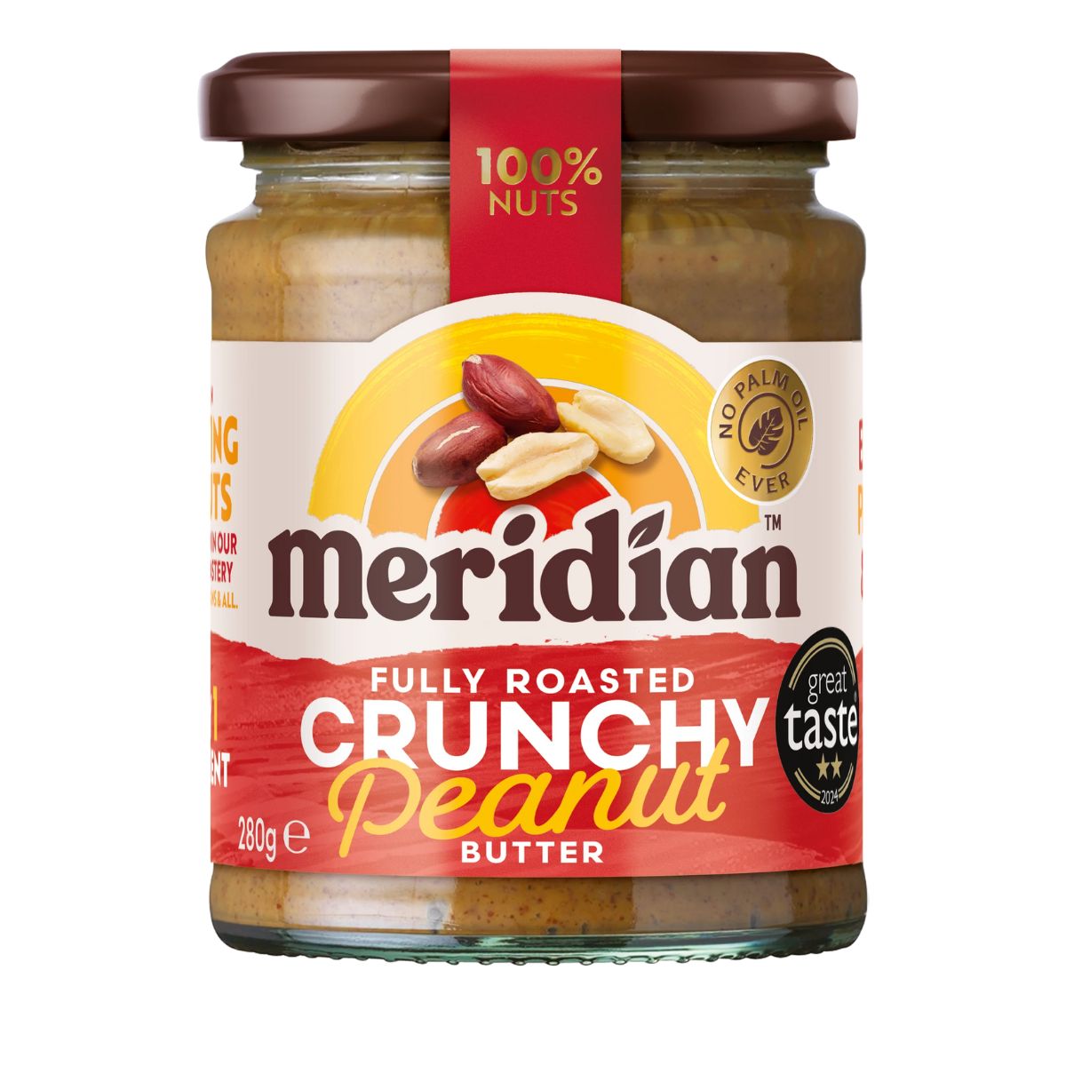Φυστικοβούτυρο Τραγανό Meridian Crunchy Peanut Butter