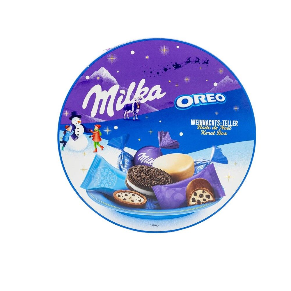 Χριστουγεννιάτικη Σοκολατένια Συλλογή Milka Oreo Christmas Chocolate Box Mix 197g