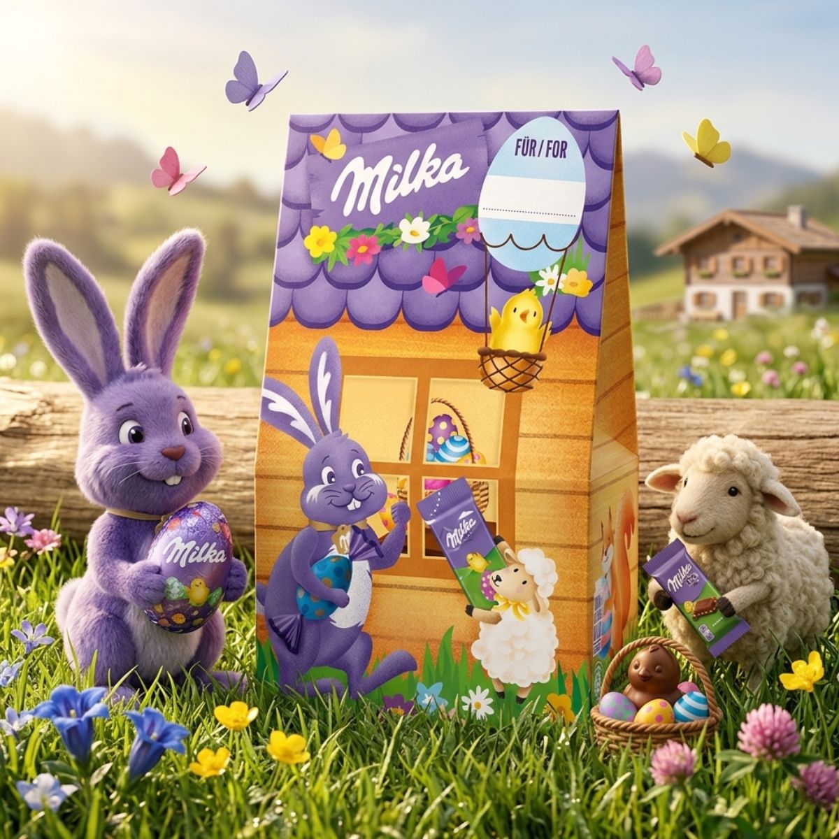 Σοκολατένια Πασχαλινή Συλλογή Milka Easter Chocolate Mix