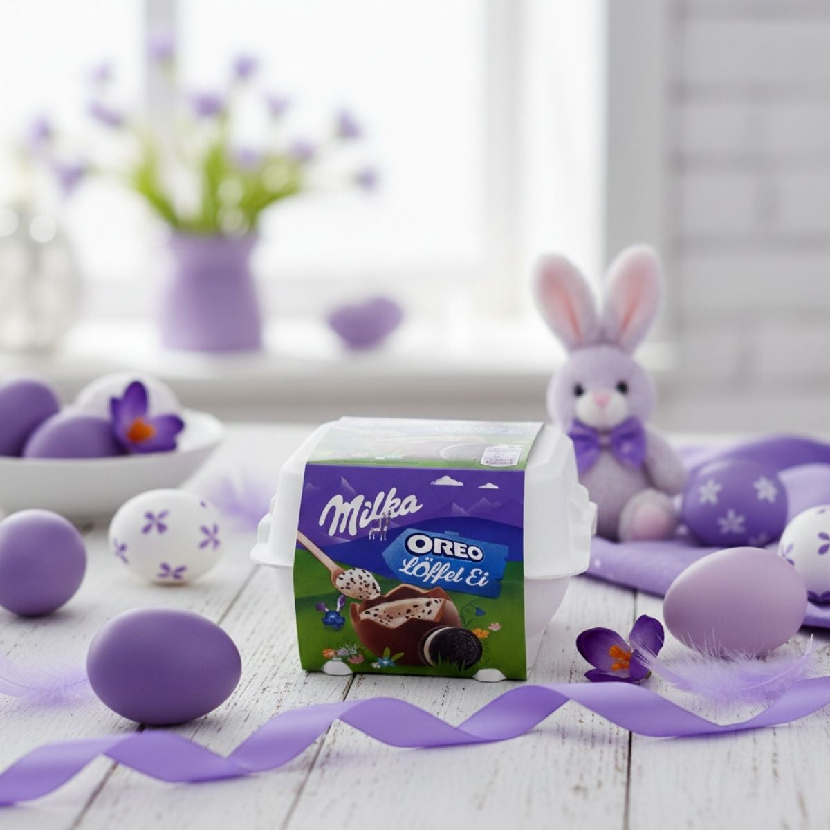 Πασχαλινά Αυγά Milka Oreo σε Αυγοθήκη Milka Oreo Easter Eggs