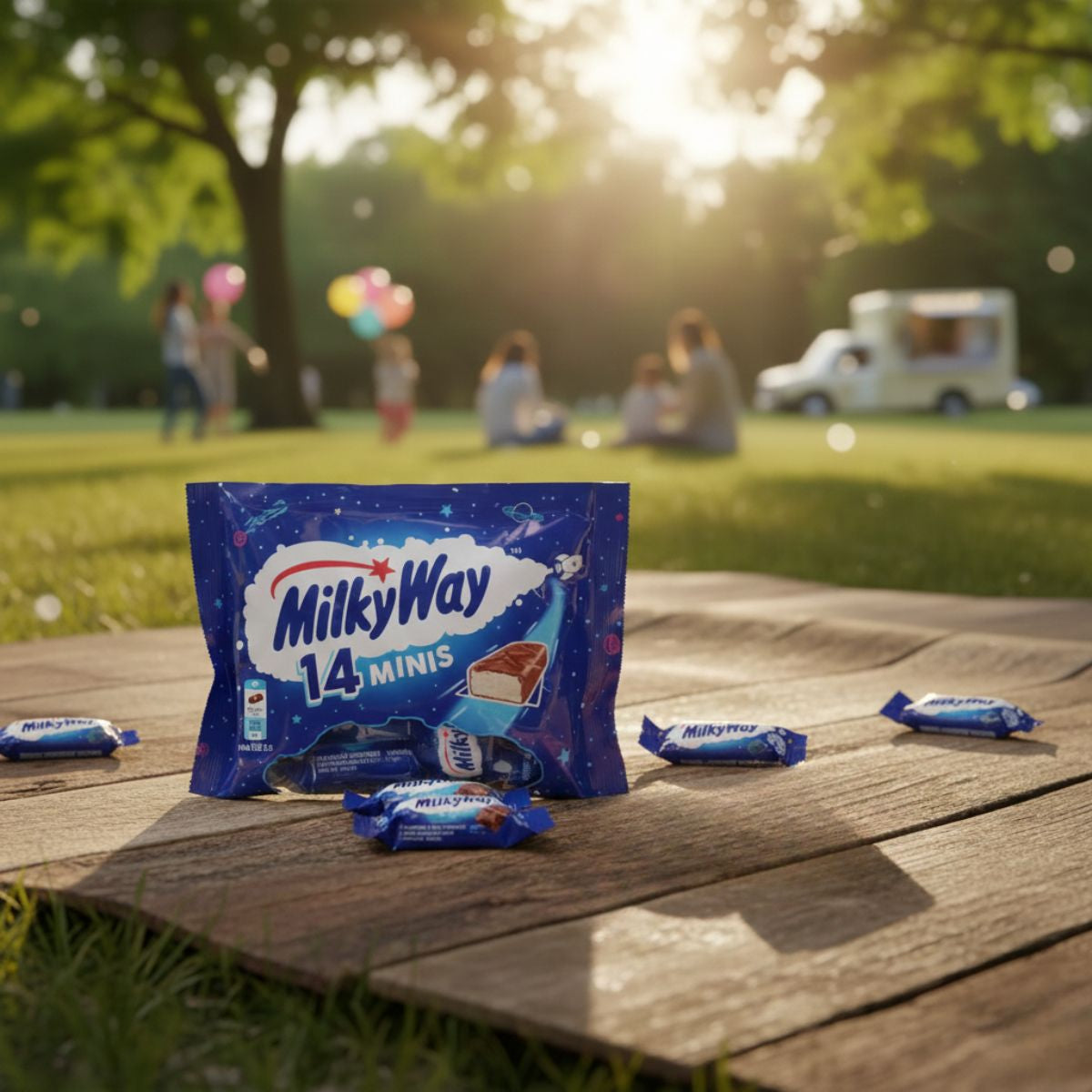 Πολυσυσκευασία Σοκολατένιες Μπουκίτσες Milky Way Chocolate Minis