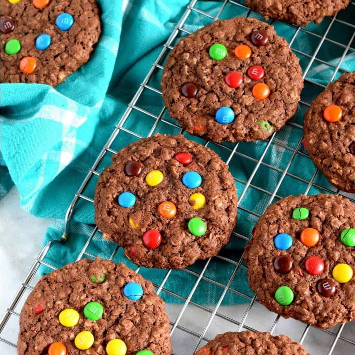 Μπισκότα Σοκολάτας M&M's Double Chocolate Cookies