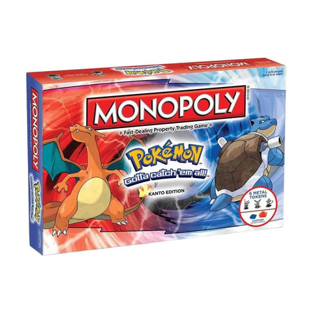 Επιτραπέζιο Monopoly Pokemon Limited Kanto Edition Winning Moves (Στα Αγγλικά)